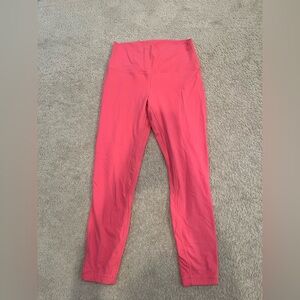 Lululemon align, leggings, color, hot pink size 6